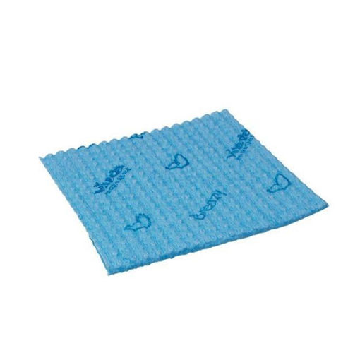 Vileda Sopdoek Breazy 37x36 cm Blauw 25 stuks