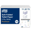 Tork T3 zacht gevouwen toiletpapier 2-laags Premium artikel 114273