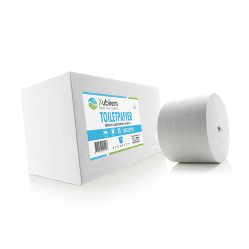 Xubliem Toiletpapier Coreless 2lgs Comfort 36x900 vel
