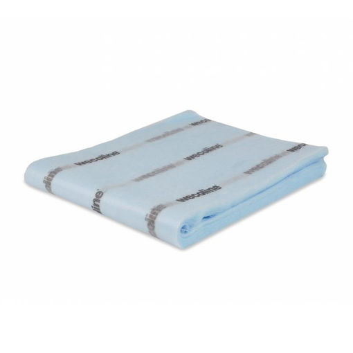 Wecoline Stofwisdoek Geïmpregneerd 60x25 cm Blauw 50 stuks