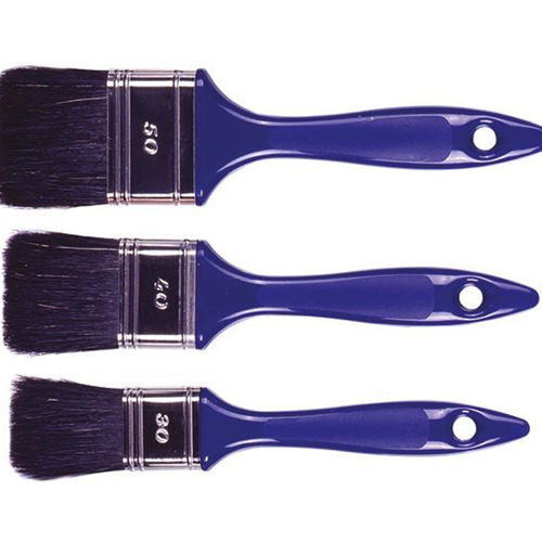 Afbeelding van Platte Kwast 2158 Kunststof Zwart Haar p.st.