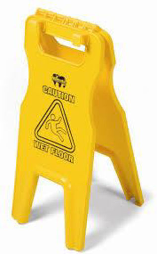 Afbeelding van Numatic Wet-Floor Sign Geel+Ophanghaak