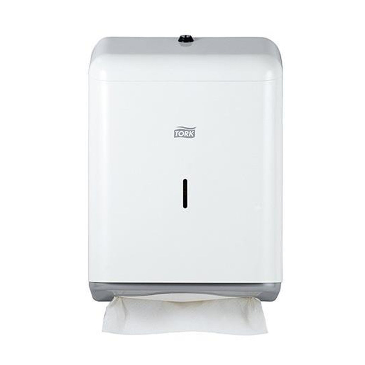 Tork H3 Handdoek C-vouw & Z-vouw Dispenser Metaal/Wit