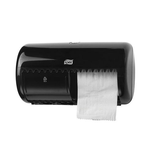 Afbeelding van Tork T4 Toiletpapier Traditioneel Dispenser Zwart