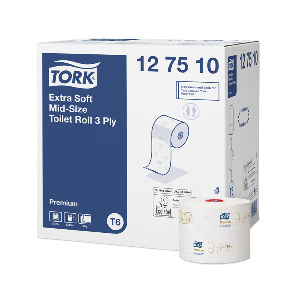 Tork T6 Toiletpapier Doprol 3lgs Premium 27x500 vel