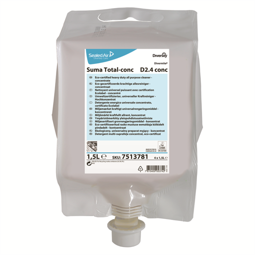 Diversey Suma Totaal Pur-Eco Conc 4x1,5 ltr