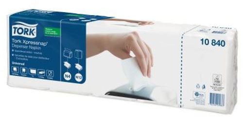 Afbeelding van Tork Xpressnap White Napkin 9000st