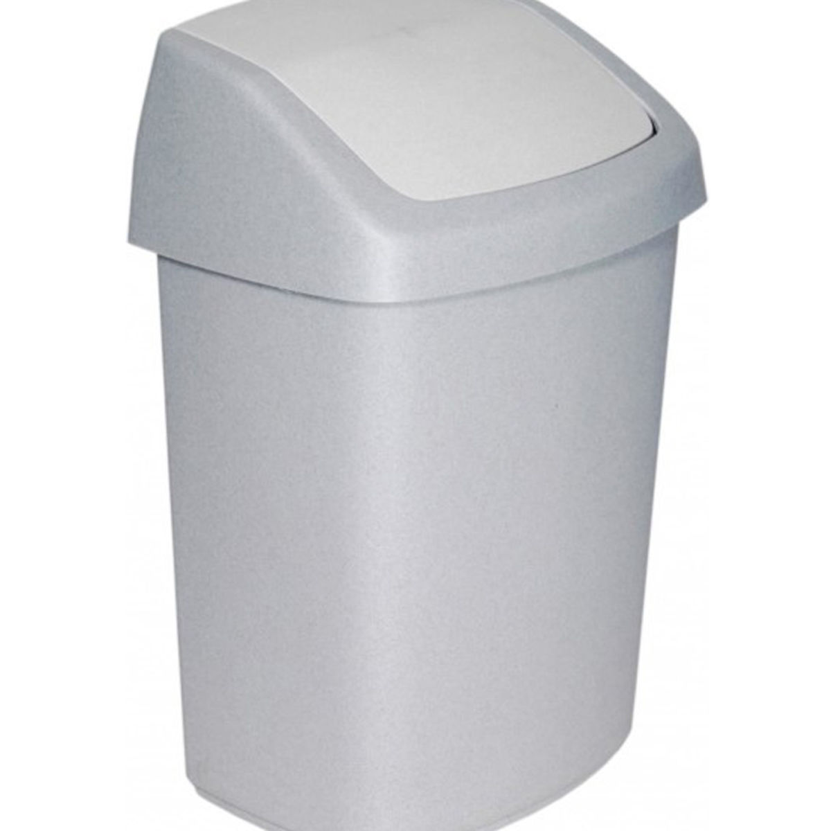 Afbeelding van Afvalbak Curver Swing 10 ltr Grijs