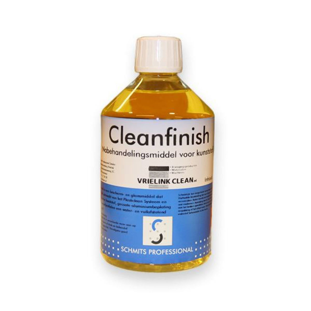 Cleanfinish 0,5 ltr bescherm- en glansmiddel voor kunststof en gecoate oppervlakken