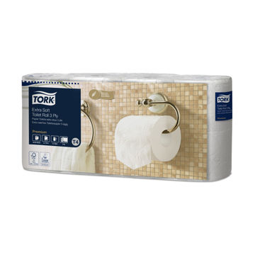 Tork T4 Toiletpapier Traditioneel 3lgs Premium 42x170 vel