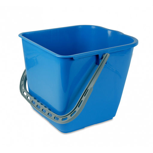 Afbeelding van Emmer voor Mopwagen 15 ltr Blauw