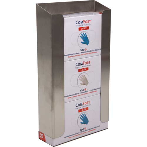 Dispenser Handschoen RVS 3-doos