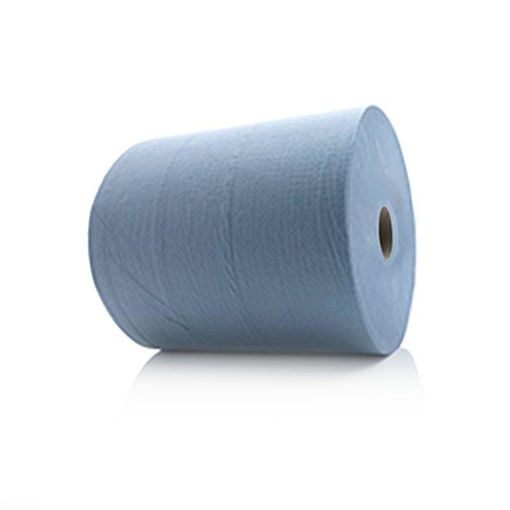 Xubliem Poetsrol Maxi 2-Lgs Blauw 2x400 Mtr