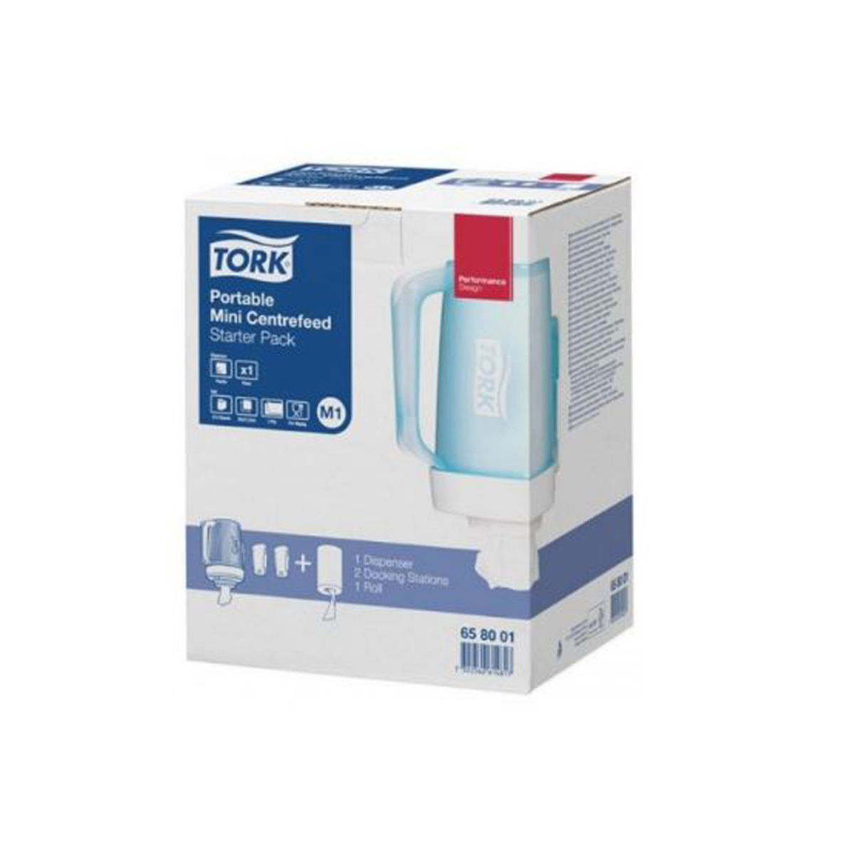 Afbeelding van Tork M1 Poetsrol Dispenser Mini Starter Pack