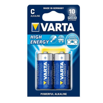 Afbeelding van Varta Alkaline Batterij type C 2 stuks