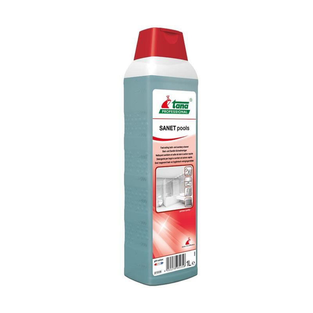 Tana Professional SANET pools 1 liter periodieke sanitairreiniger