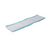 Afbeelding van Vlakmop Disposable Velcro Blauw 42 cm 10x25 stuks