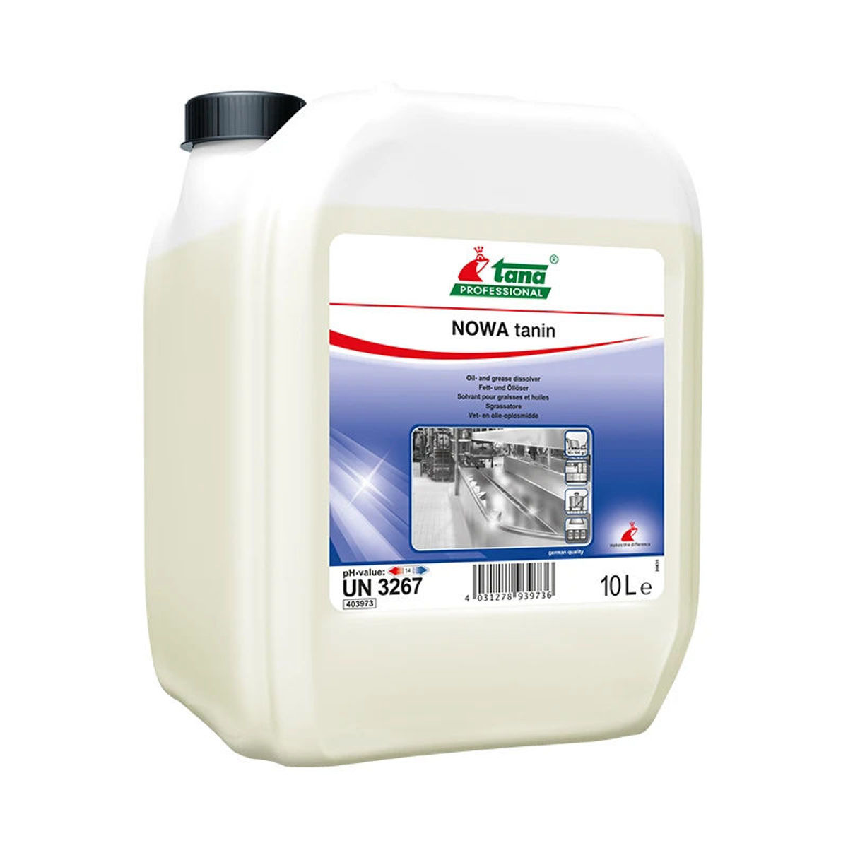 Tana Professional NOWA tanin 10 ltr professionele vet- en olieverwijderaar