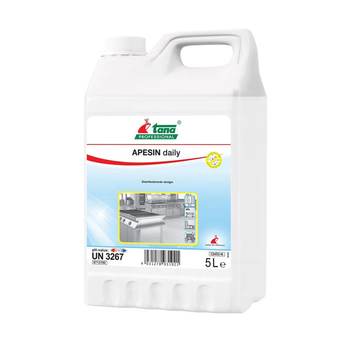 Tana Professional Apesin Daily 5 liter reinigend desinfectiemiddel