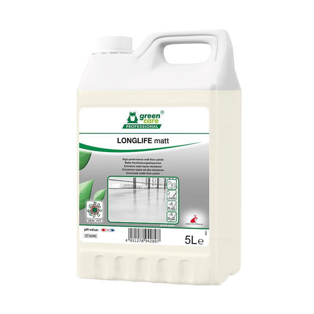 Green Care Professional LONGLIFE matt 5 liter matte vloeremulsie