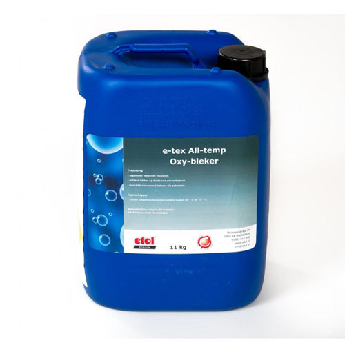 Etolit E-Tex All-Temp Oxy Bleker 10 ltr zuurstofbleekmiddel voor professionele linnenwas