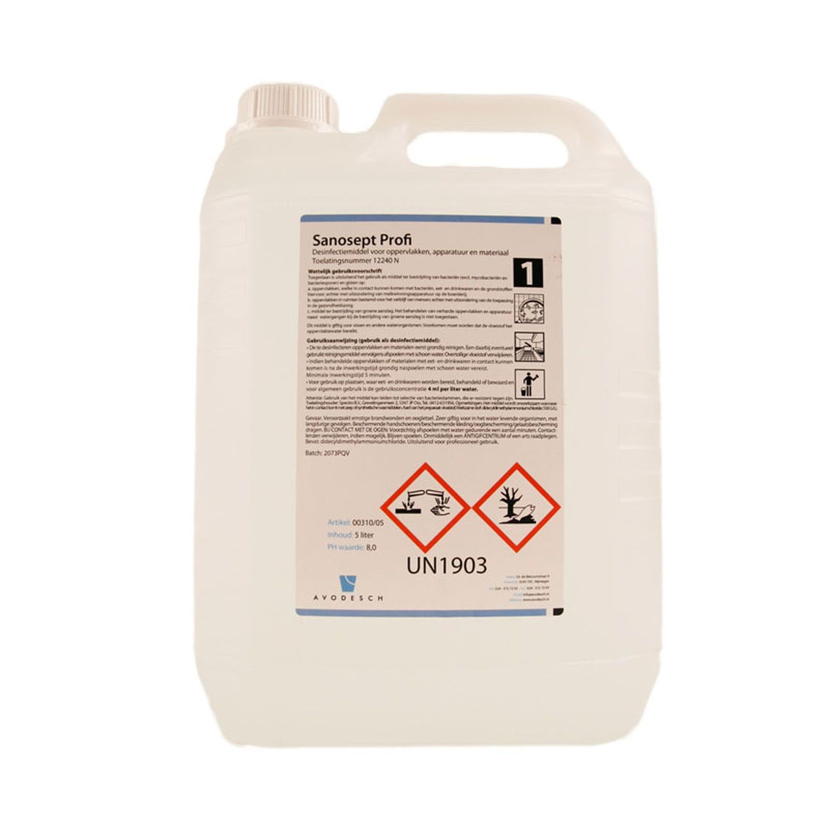 Afbeelding van Groene Aanslag Verwijderaar 5 ltr