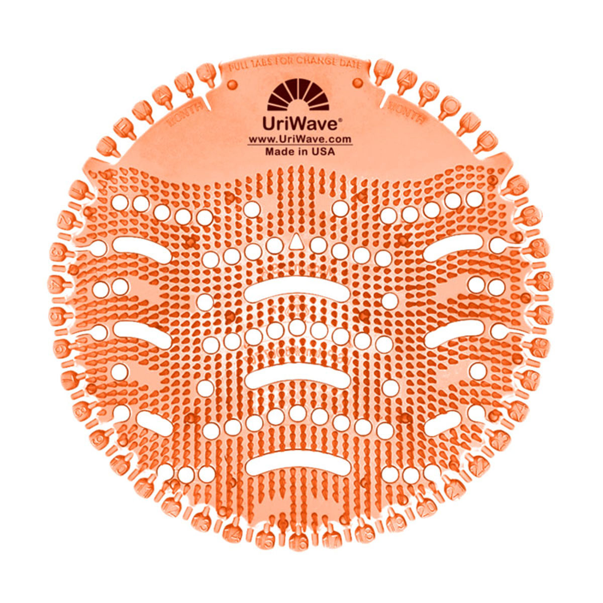 UriWave Luchtverfrisser Urinoirmat Mango 10 stuks