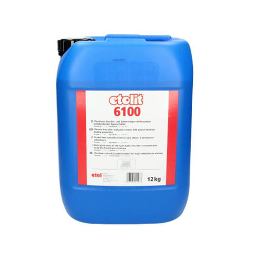 Etolit 6100 (8-1814) 10 ltr vloeibaar vaatwasmiddel voor industriële vaatwerkspoelmachines