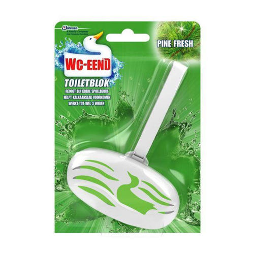 WC Eend Toiletblok Pine Fresh Starter 40 gr toiletblok met houder