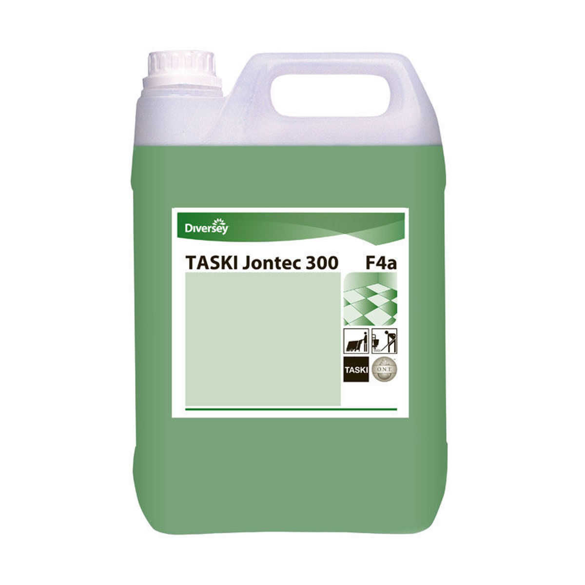 Diversey Taski Jontec 300 F4a 2x5 liter vloerreiniger voor dagelijkse reiniging