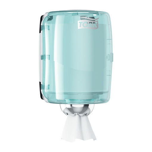 Afbeelding van Tork M2 Poetsrol Dispenser Midi Turquoise