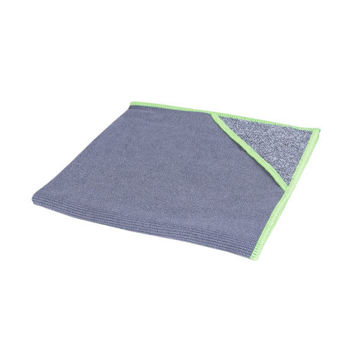 Afbeelding van Allure Microvezeldoek met Scrubhoek 40x40 cm Groen 10 stuks