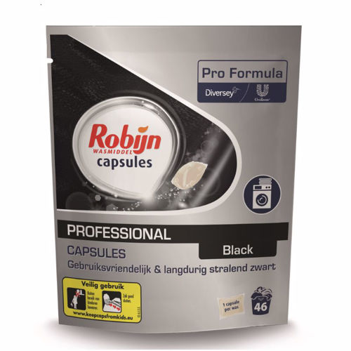 Robijn Wasmiddel Capsules Black 4x46 stuks