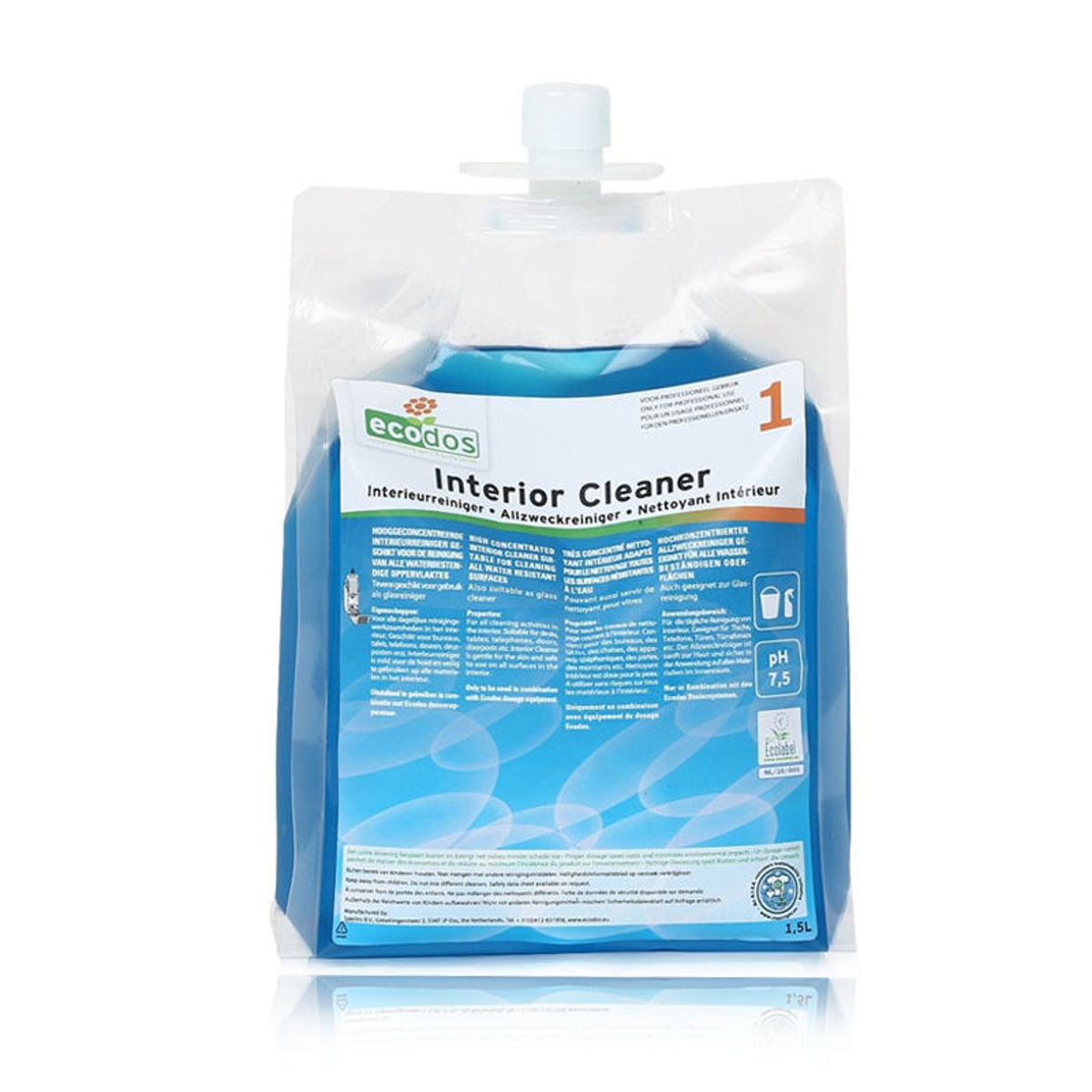 Ecodos Easy Interieurreiniger 2x1,5 ltr voor dagelijkse interieurreiniging