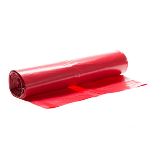 Afbeelding van Afvalzak HDPE 58x100 cm T23 Rood rol à 25 stuks