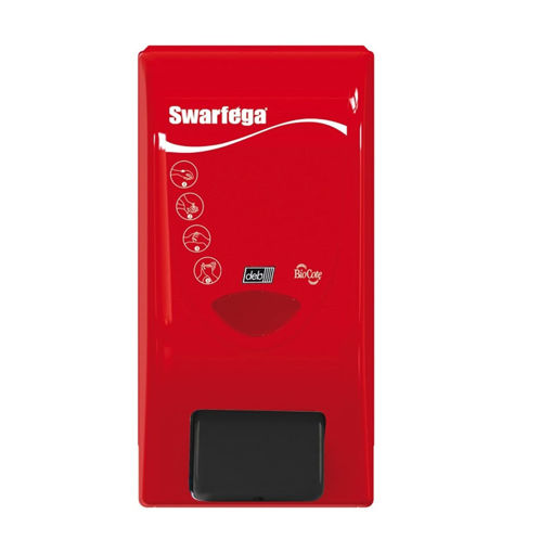 Deb Swarfega BioCote Dispenser 4000 ml Rood