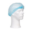 Baret Wokkel Non Woven Blauw 1000 stuks