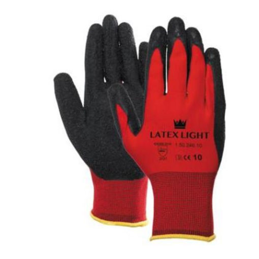 Afbeelding van Handschoen M-Safe Rood/Zwart maat XL per paar