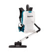 Makita Accu Rugstofzuiger 2x18V excl accu's en lader