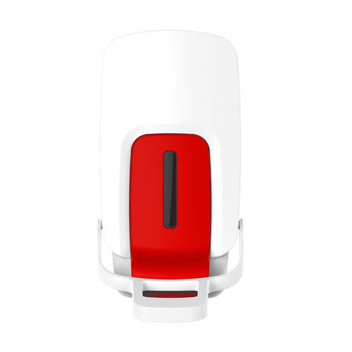 foOom Desinfectie Dispenser Elleboog 1000 ml Wit/Rood