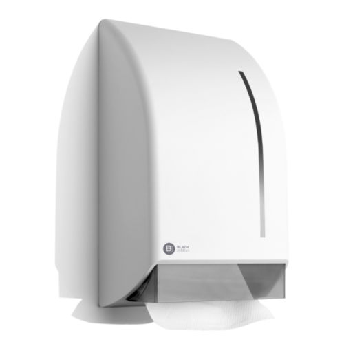 Afbeelding van BlackSatino PT30 Handdoek Dispenser Z-vouw Wit