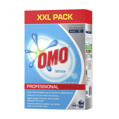 Afbeelding van Pro Formula Omo Waspoeder Wit 8,4 kg                        