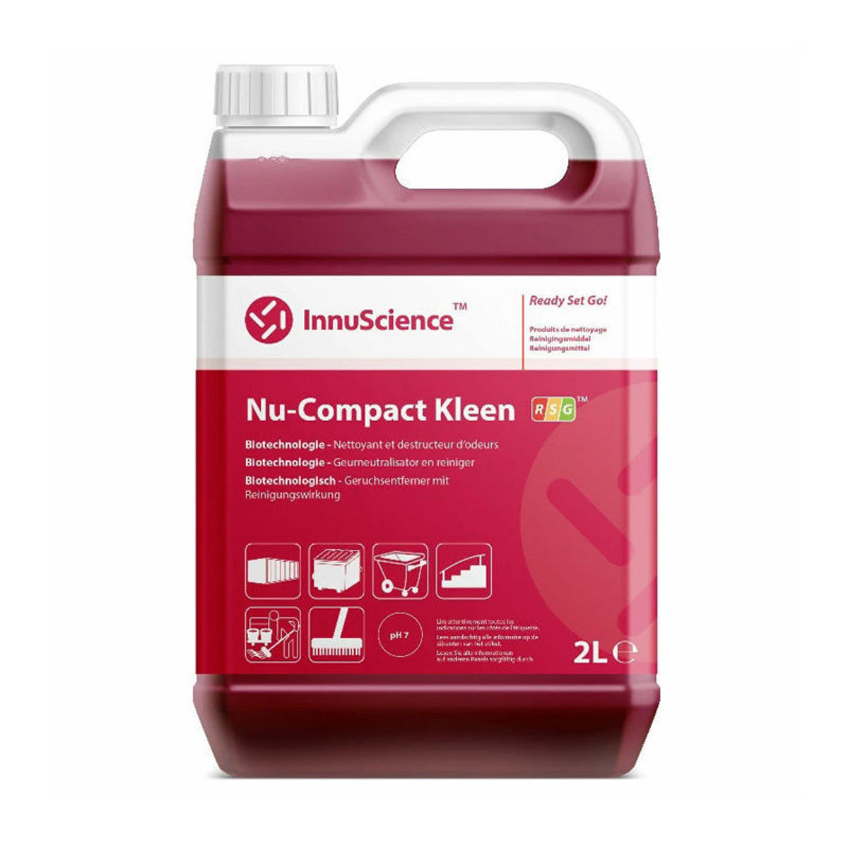 BioTech Nu-Compact Kleen RSG Geurneutralisator 2 ltr voor professionele geurverwijdering