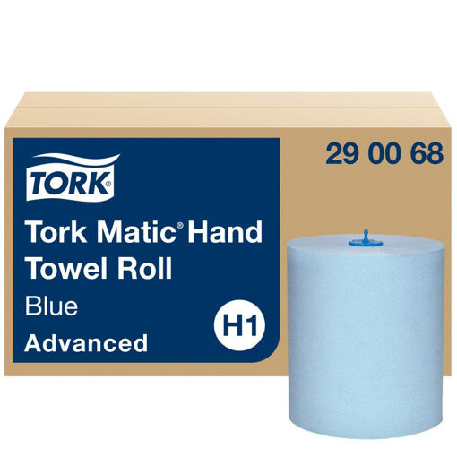 Afbeelding van Tork H1 Handdoek Rol 2lgs Comfort Blauw 6x625 stuks