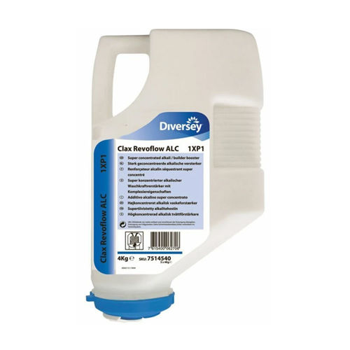 Diversey Clax Revoflow ALC 3x4 kg alkalische booster voor professionele textielwas