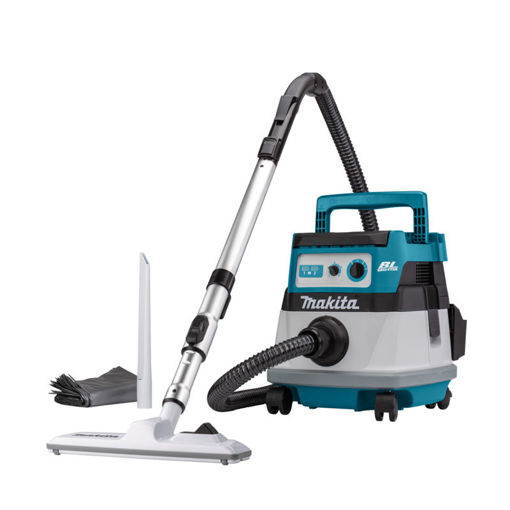 Makita Stofzuiger 2x18V nat & droog excl accu's en lader