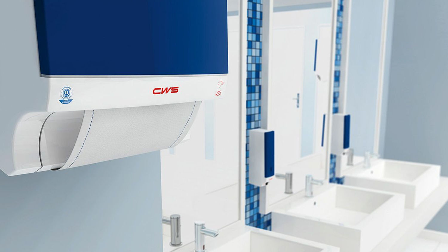 CWS Washroom Information System: handdoekdispensers met hersens