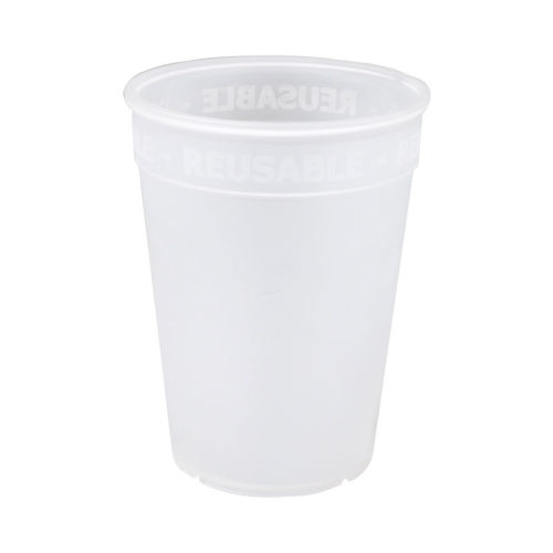 Ökocup Beker Plastic Reusable 250 ml Transparant 80 stuks