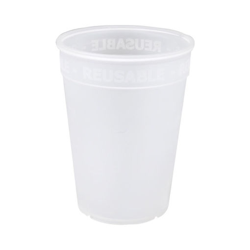 Ökocup Beker Plastic Reusable 250 ml Transparant 80 stuks