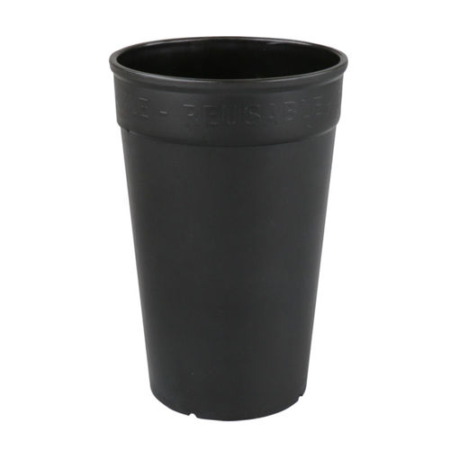 Ökocup Beker Plastic Reusable 300 ml Zwart 80 stuks